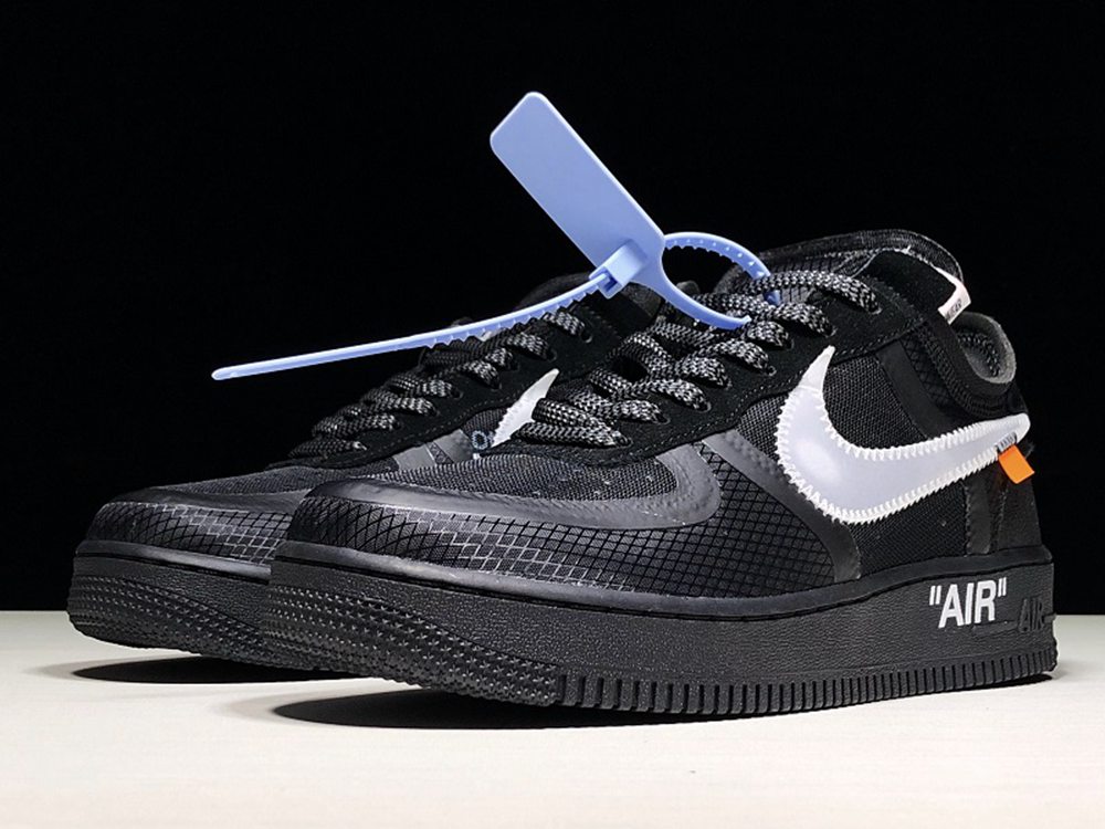 Off-White x Air Force 1 Low Black